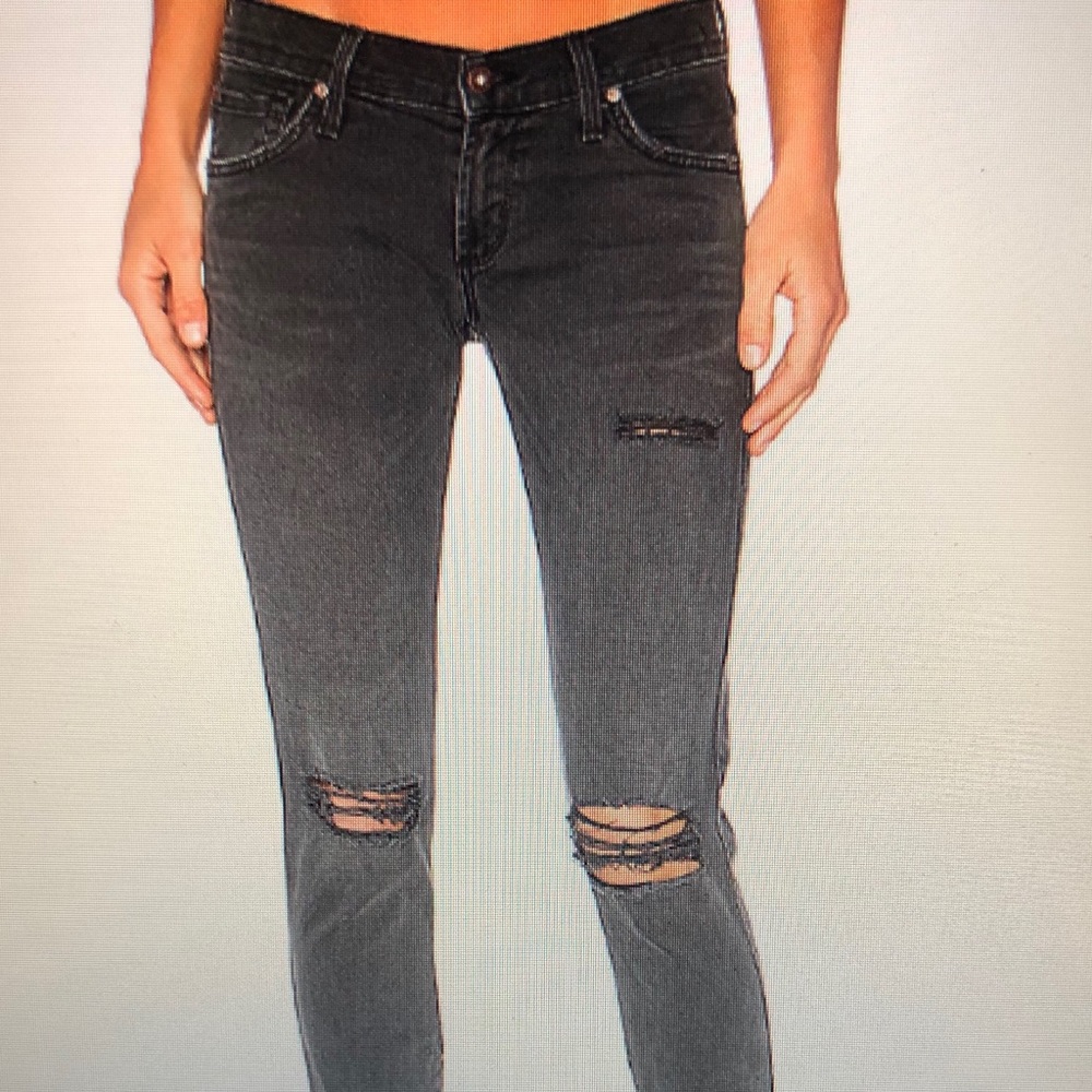 Dylan Ankle Zip Boyfriend Jean